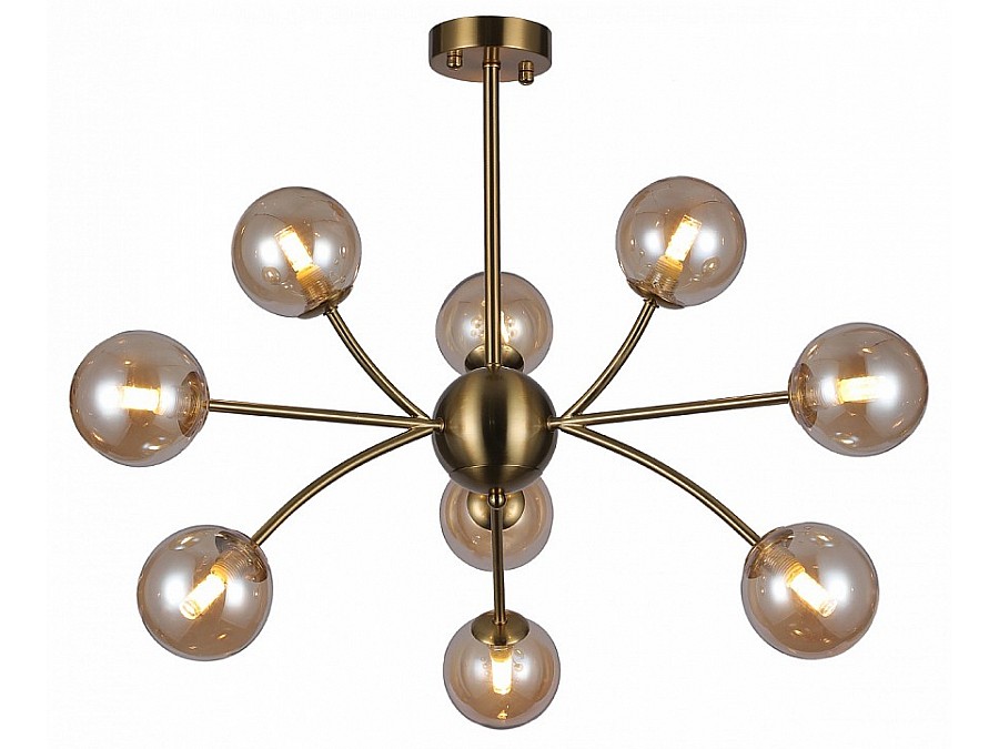 Люстра на штанге Escada Infinity 10164/9PL Copper