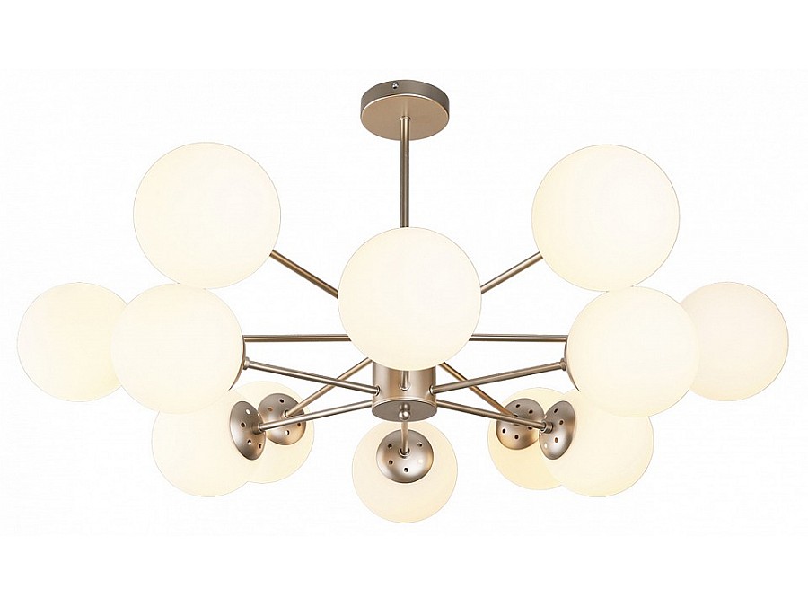 Люстра на штанге Escada ETHEREAL 2110/12P Nickel