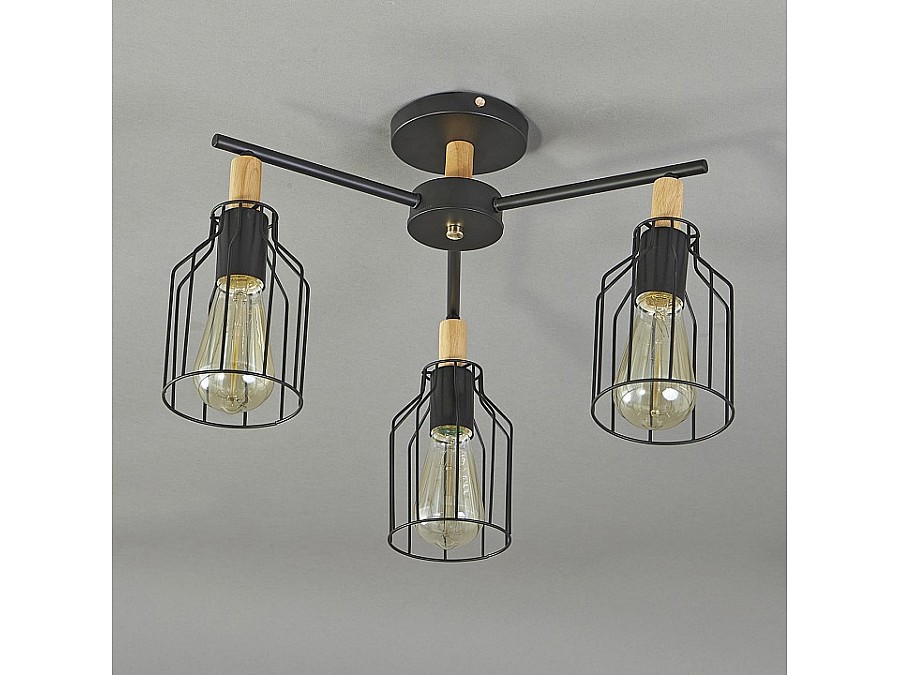 Люстра на штанге Escada Texas 469/3PL Black