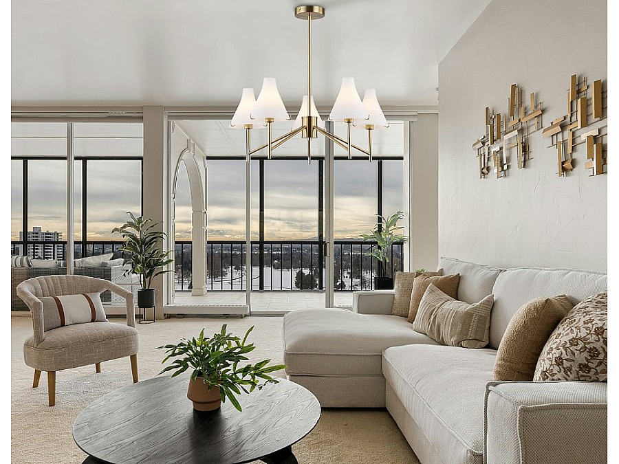 Люстра на штанге Ambrella Light HIGH LIGHT LH57133