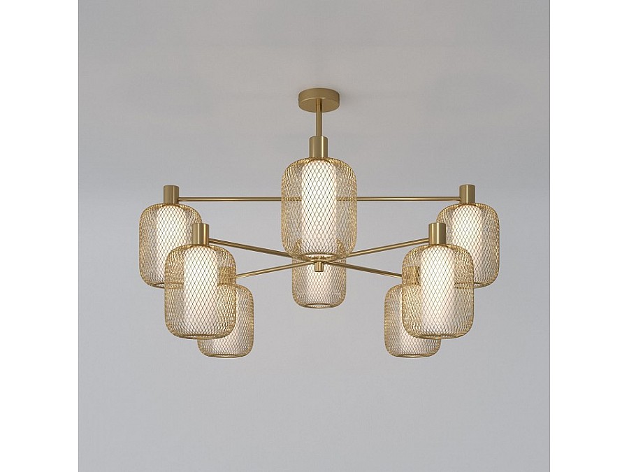 Люстра на штанге Eurosvet Voile 30192/8 золото