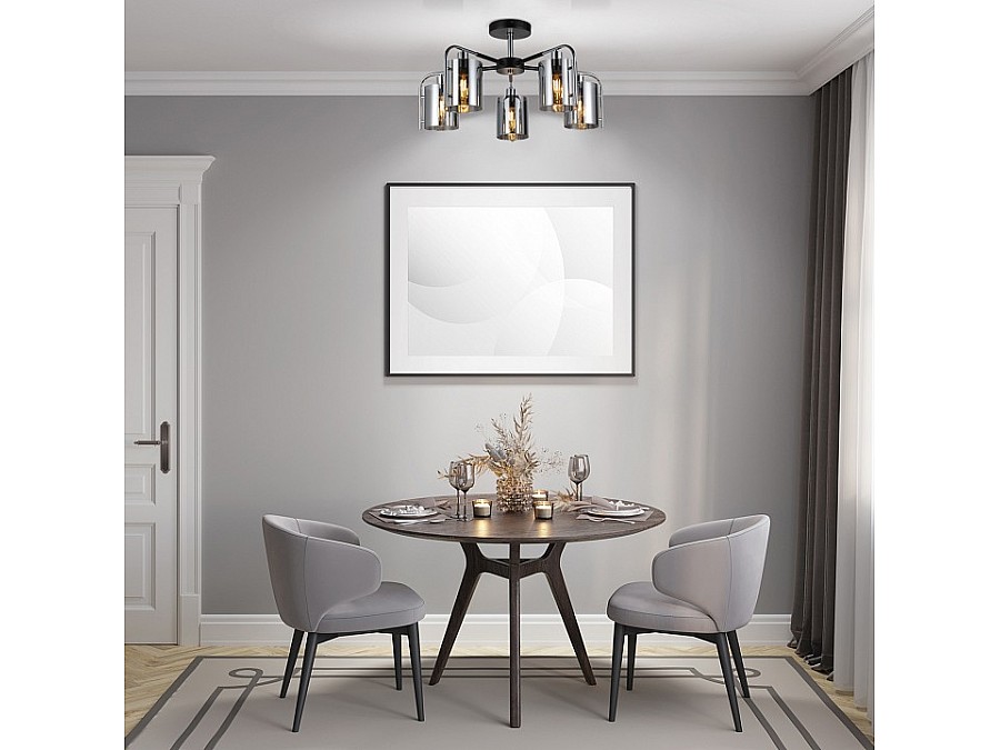 Люстра на штанге Escada Elegant 671/5P Chrome
