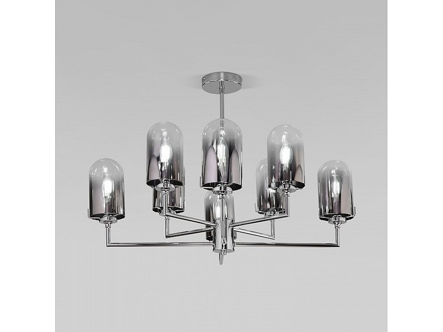 Люстра на штанге Eurosvet Pluto 60156/8 хром