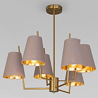 Люстра на штанге Eurosvet Topanga 60173/6 латунь