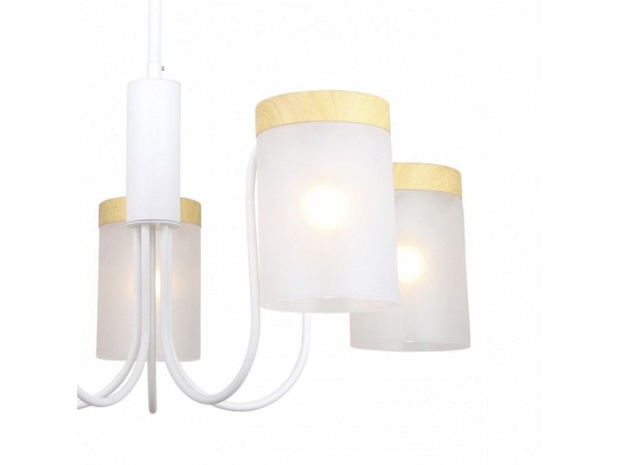 Люстра на штанге Escada Harmony 1172/5P White