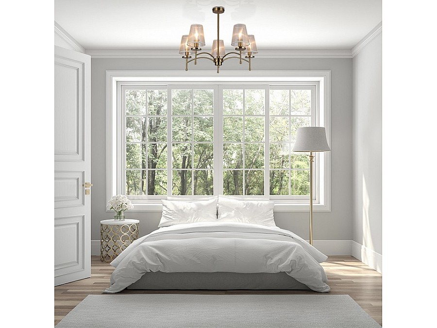 Люстра на штанге Escada Faith 694/5PL Gold