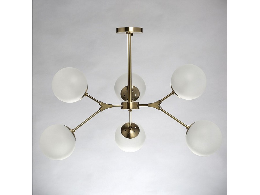 Люстра на штанге DeMarkt Оливия 9 306014006