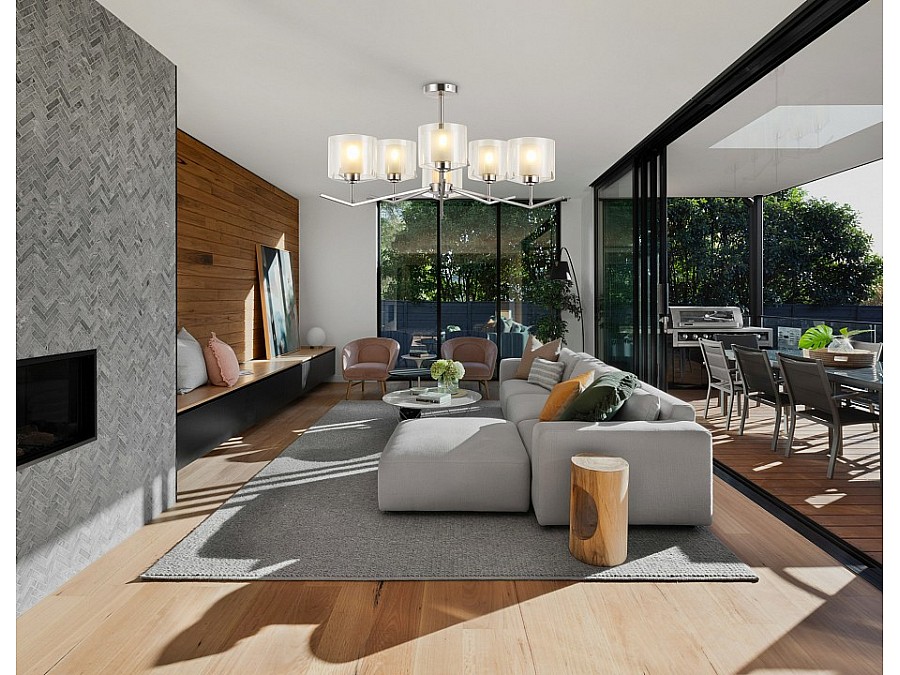 Люстра на штанге Ambrella Light HIGH LIGHT LH57002