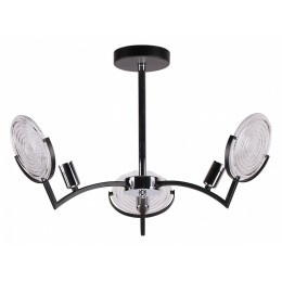 Люстра на штанге Imex MD.51382 MD.51382-3-P  BCH+BK