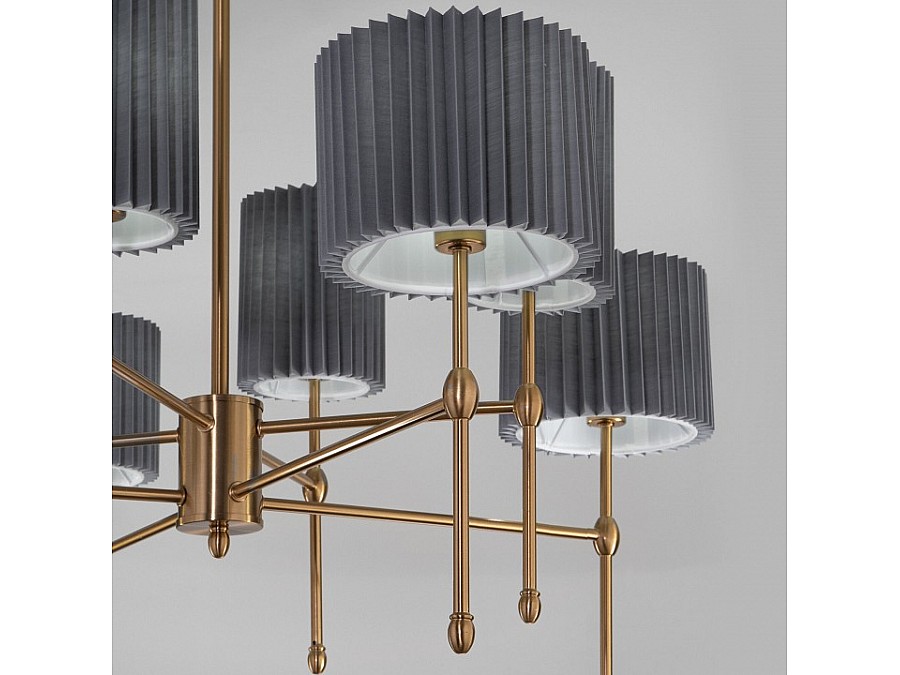 Люстра на штанге Eurosvet Notturno 60162/8 латунь