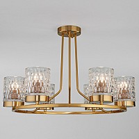 Люстра на штанге Eurosvet Calle 60127/6 латунь