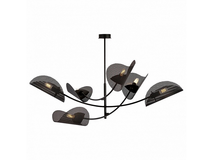 Люстра на штанге Imex MD.8378 MD.8378-6-P-BK