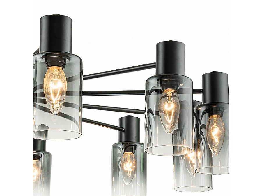Люстра на штанге Escada Diversity 2120/12P Black