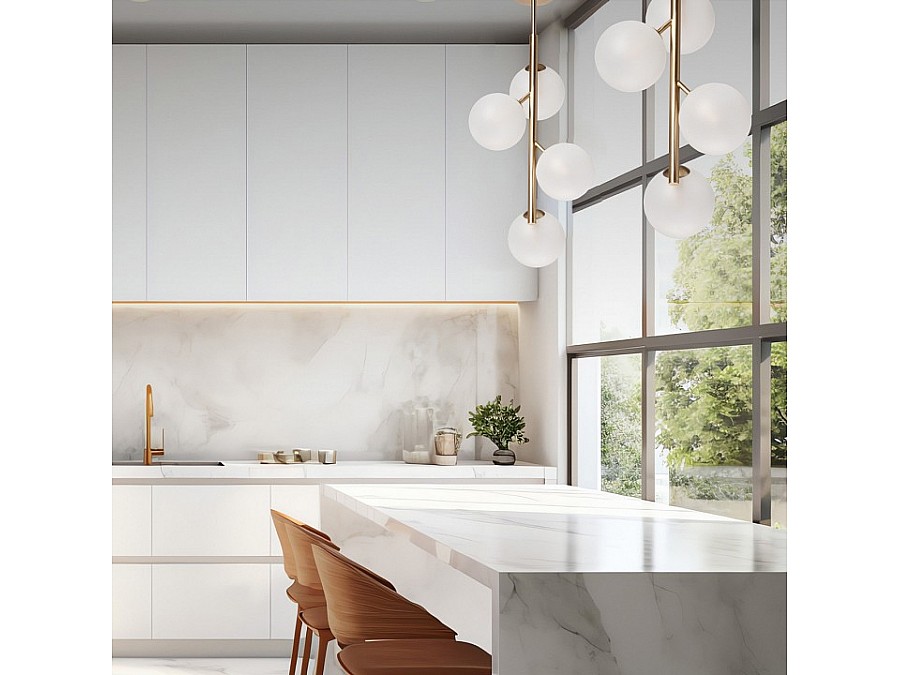 Люстра на штанге DeMarkt Оливия 17 306015404