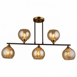 Люстра на штанге Imex MD.1234 MD.1234-5-S BK+CP