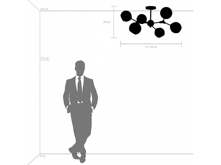 Люстра на штанге Lightstar Beta 785063