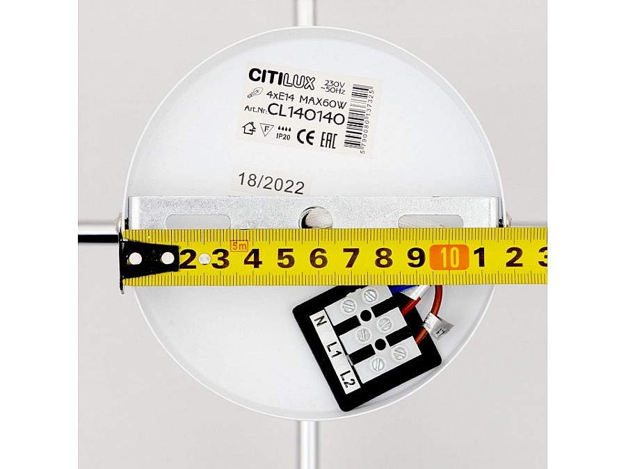 Люстра на штанге Citilux Бертон CL140140