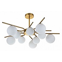 Люстра на штанге Escada Sphere 642/10P Brass