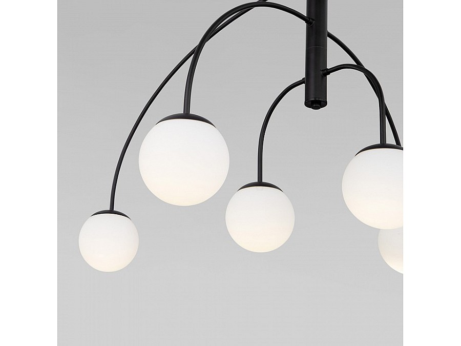 Люстра на штанге Eurosvet Cenacolo 30179/6 черный