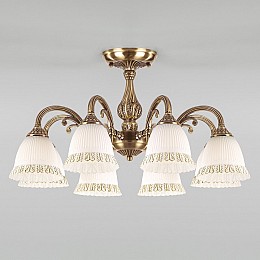 Люстра на штанге Eurosvet Campina 60107/8 античная бронза