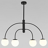 Люстра на штанге Eurosvet Cenacolo 30179/4 черный