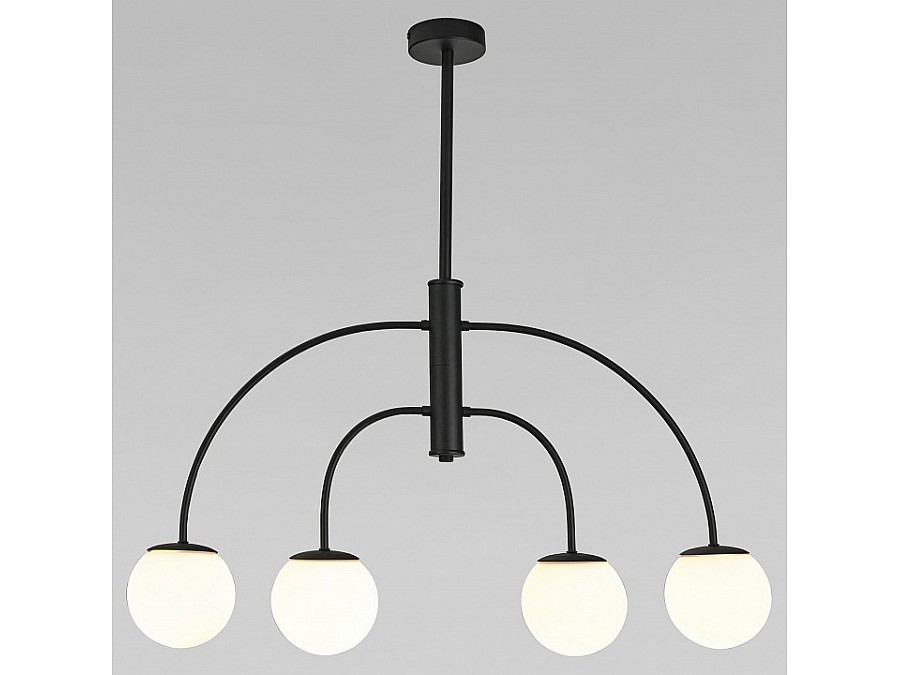 Люстра на штанге Eurosvet Cenacolo 30179/4 черный