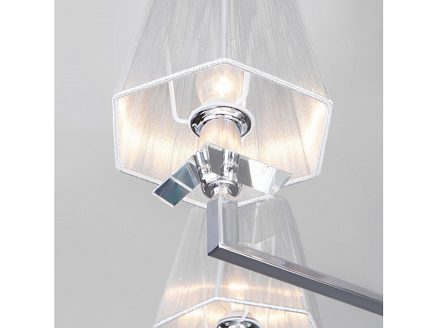 Люстра на штанге Eurosvet Alegria 60125/5 хром Smart (60114/5)