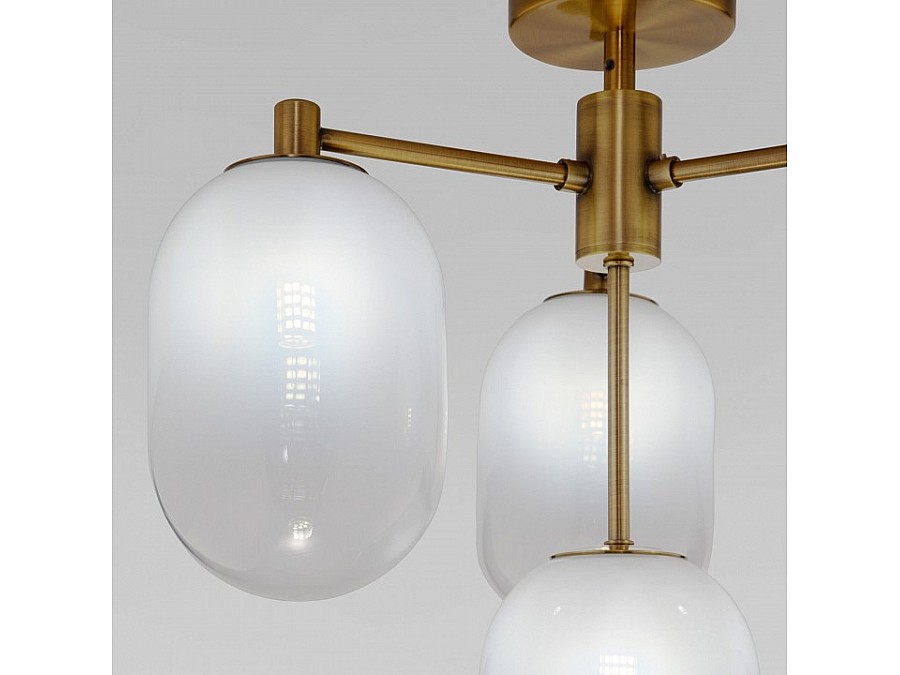 Люстра на штанге Eurosvet Loona 60161/4 латунь