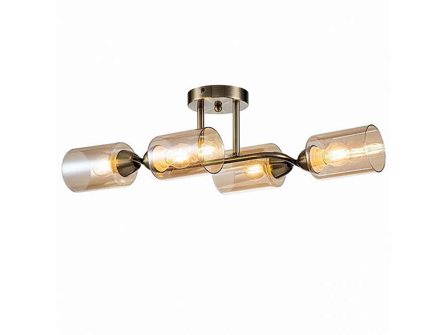 Люстра на штанге Escada Bungarus 1110/4P Bronze