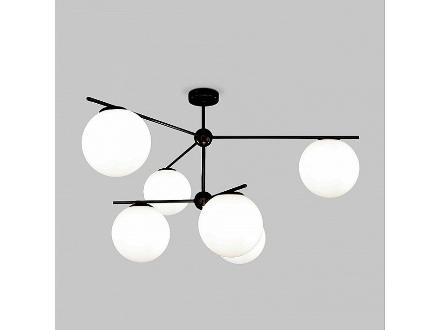 Люстра на штанге Eurosvet Marbella 60147/6 черный