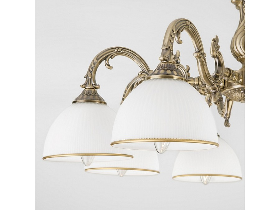 Люстра на штанге Eurosvet Caldera 60106/8 античная бронза