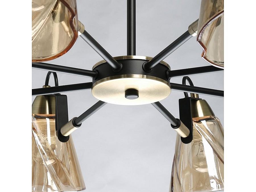 Люстра на штанге DeMarkt Гамбург 25 605016908