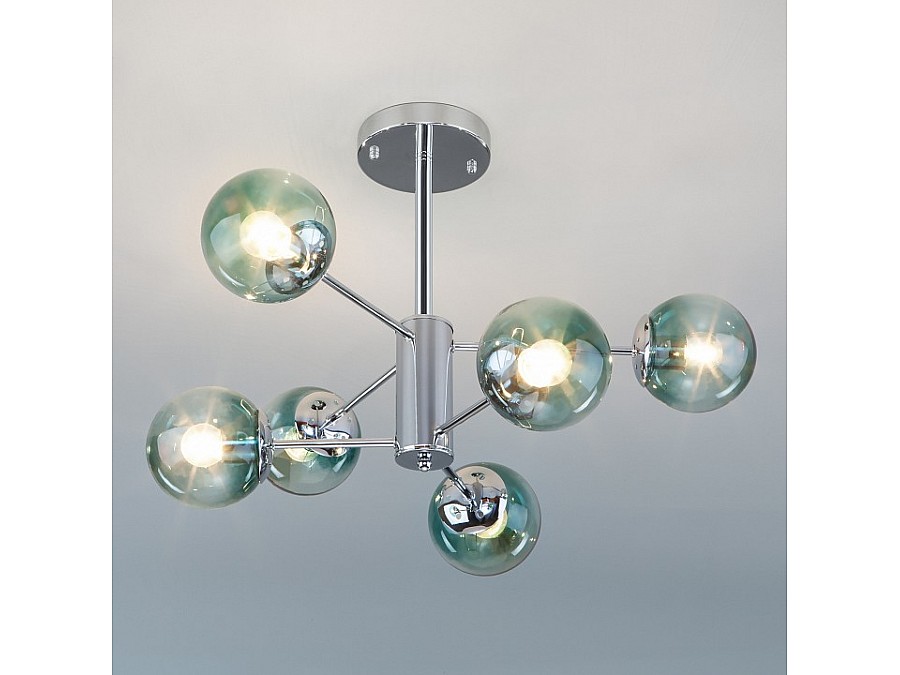 Люстра на штанге Eurosvet Ascot 30166/6 хром