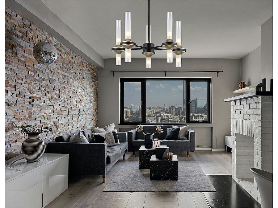 Люстра на штанге Ambrella Light HIGH LIGHT LH55351