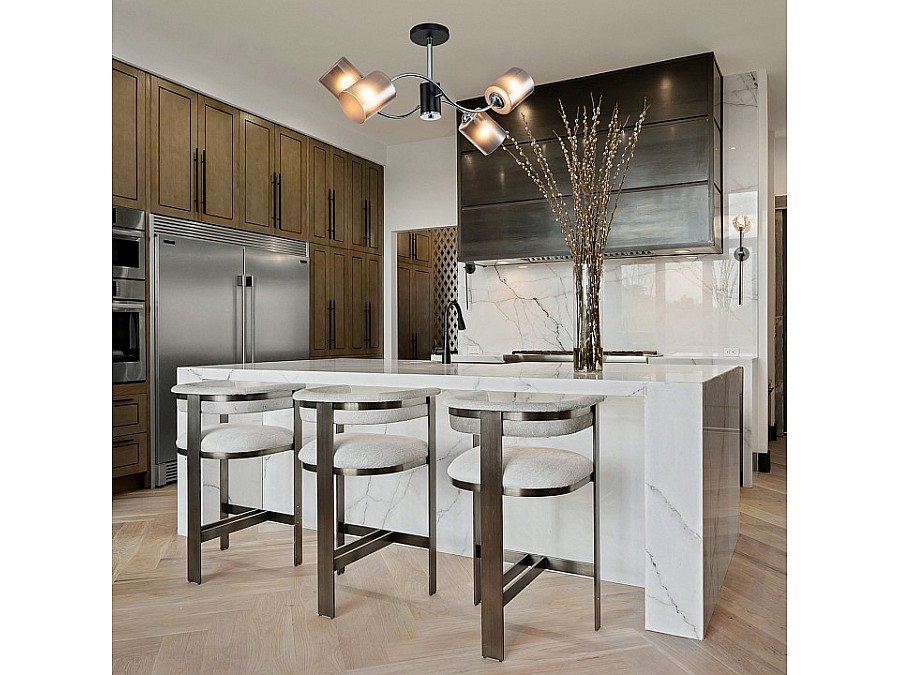 Люстра на штанге Escada Smog 661/4PL