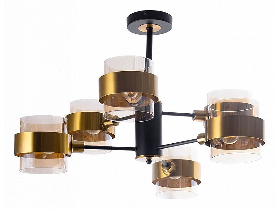 Люстра на штанге Arte Lamp Carlo A8205SP-6BK