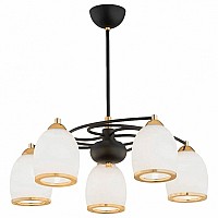 Люстра на штанге Imex MD.8388 MD.8388-5-P-BK