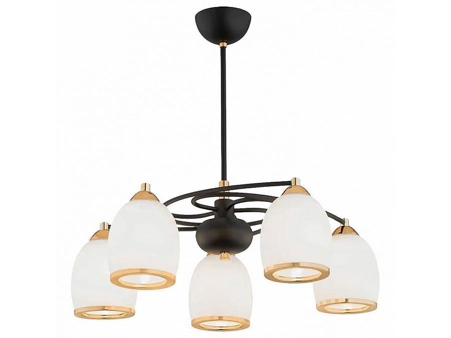 Люстра на штанге Imex MD.8388 MD.8388-5-P-BK