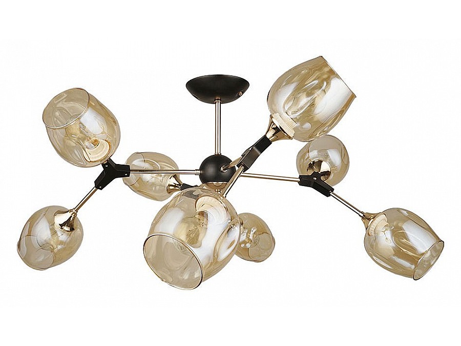 Люстра на штанге Arte Lamp Seppia A4211PL-8BK
