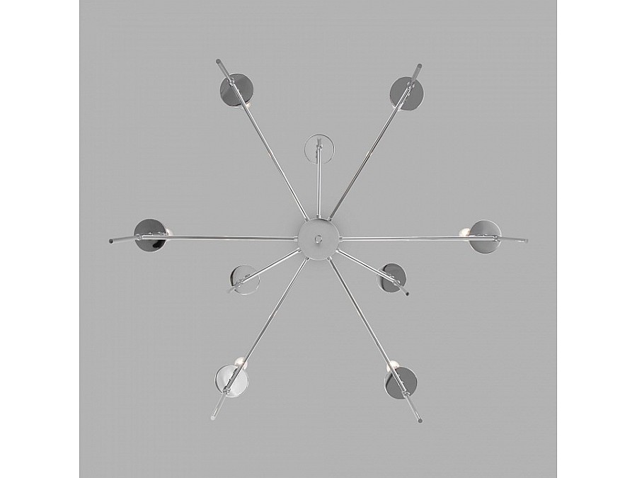 Люстра на штанге Eurosvet Anders 60142/9 хром