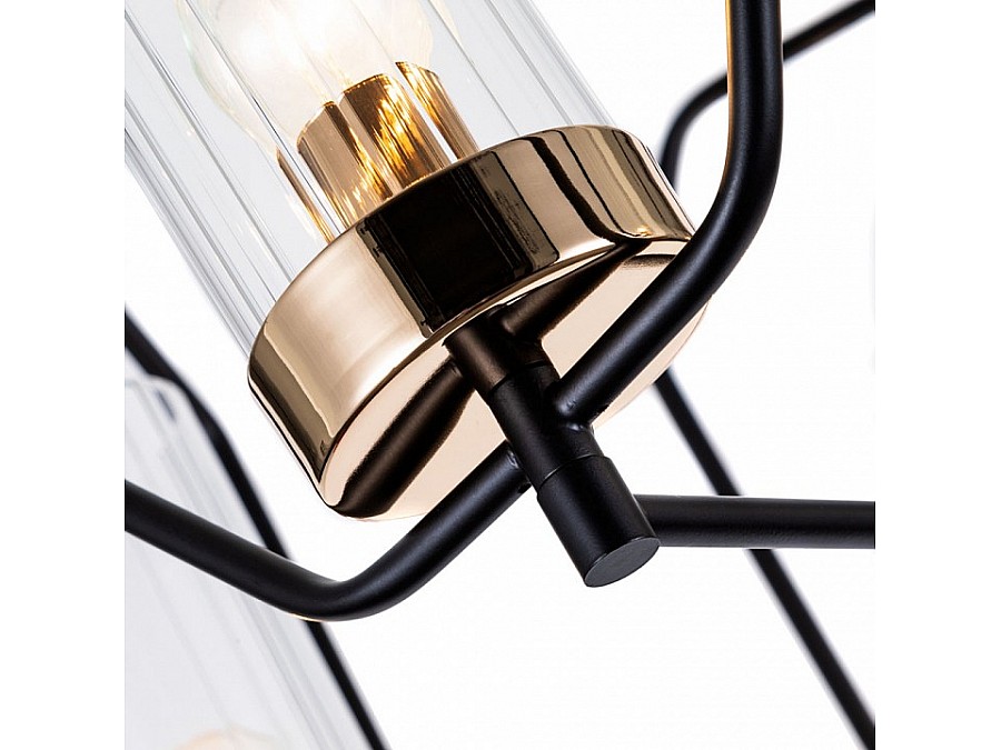 Люстра на штанге Arte Lamp Celaeno A7004PL-5BK