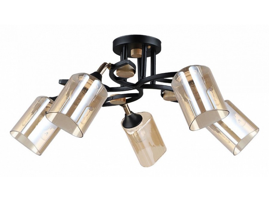 Люстра на штанге Arte Lamp Glamore A5076PL-5BK