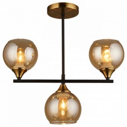 Люстра на штанге Imex MD.1234 MD.1234-3-S BK+CP