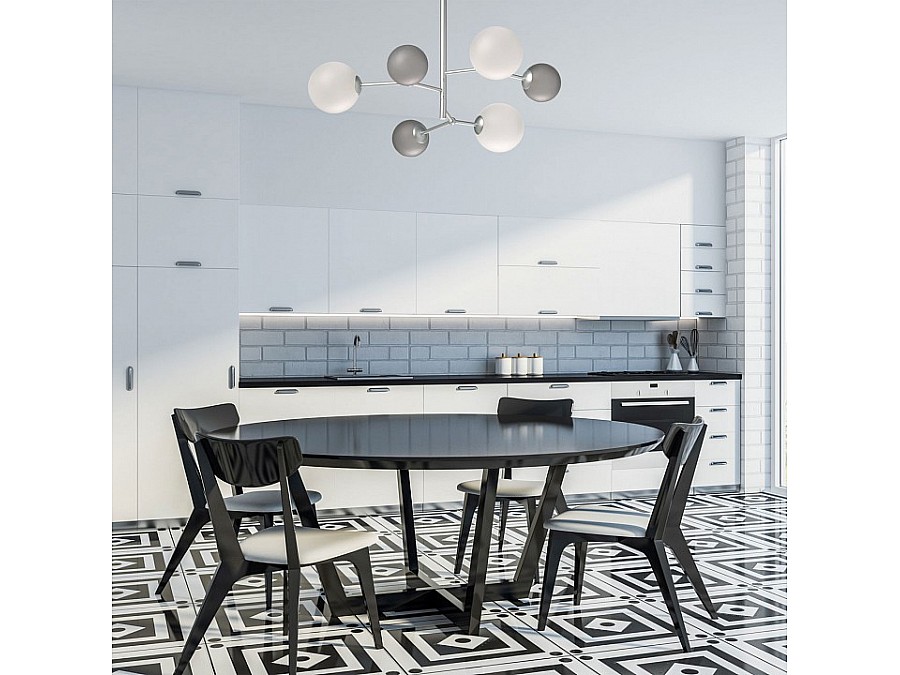 Люстра на штанге DeMarkt Гамбург 29 605018406