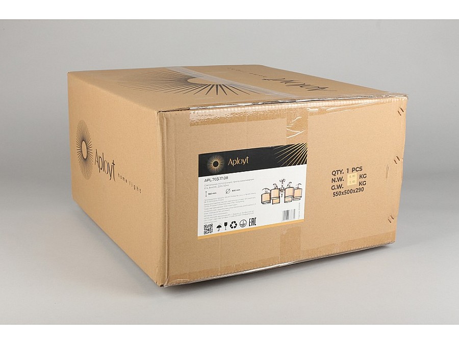 Люстра на штанге Aployt Floret APL.703.17.08