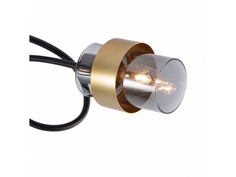 Люстра на штанге Escada  1139/3P Black/Gold