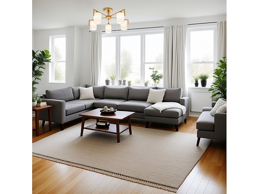 Люстра на штанге Escada Style 1142/5P Gold