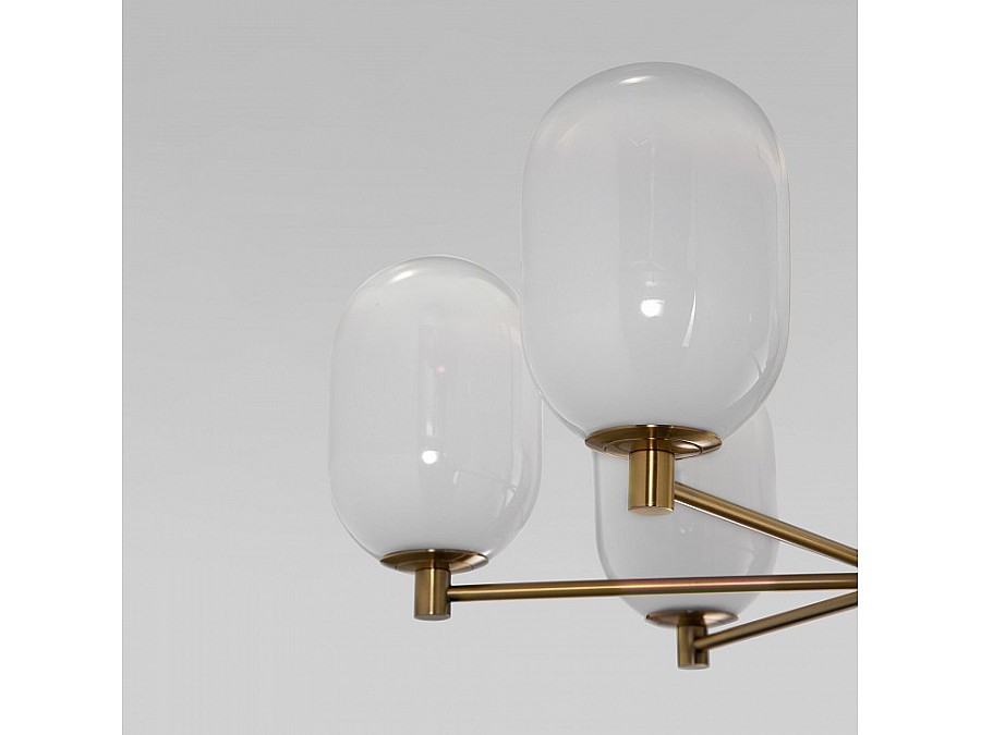 Люстра на штанге Eurosvet Loona 60161/6 латунь