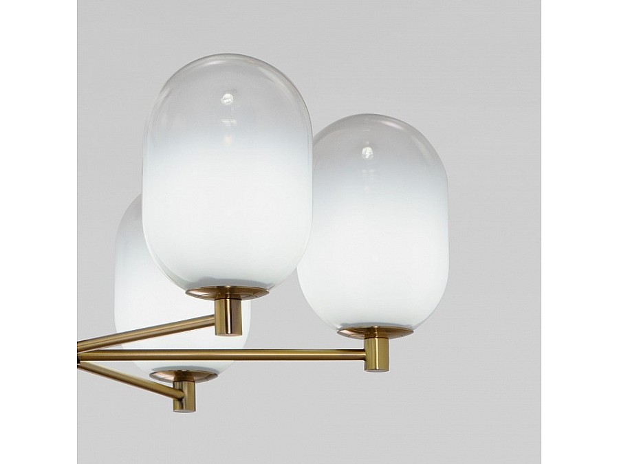 Люстра на штанге Eurosvet Loona 60161/8 латунь