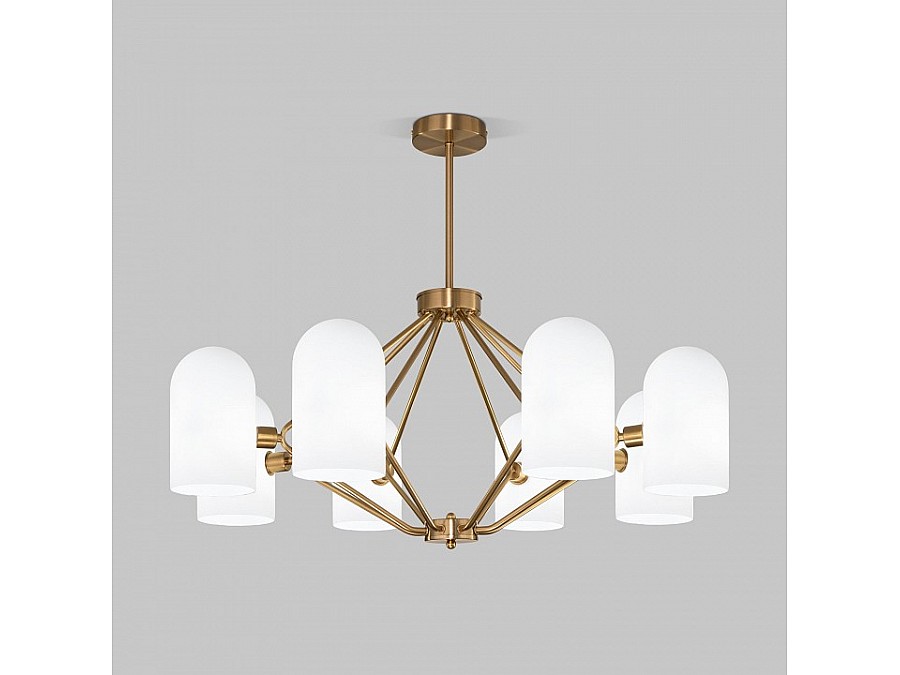 Люстра на штанге Eurosvet Bambola 60157/8 латунь